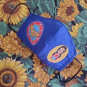 Kids Wonder Woman Face Mask